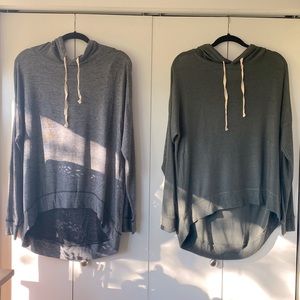 BUNDLE of TWO Slouchy Hoodies